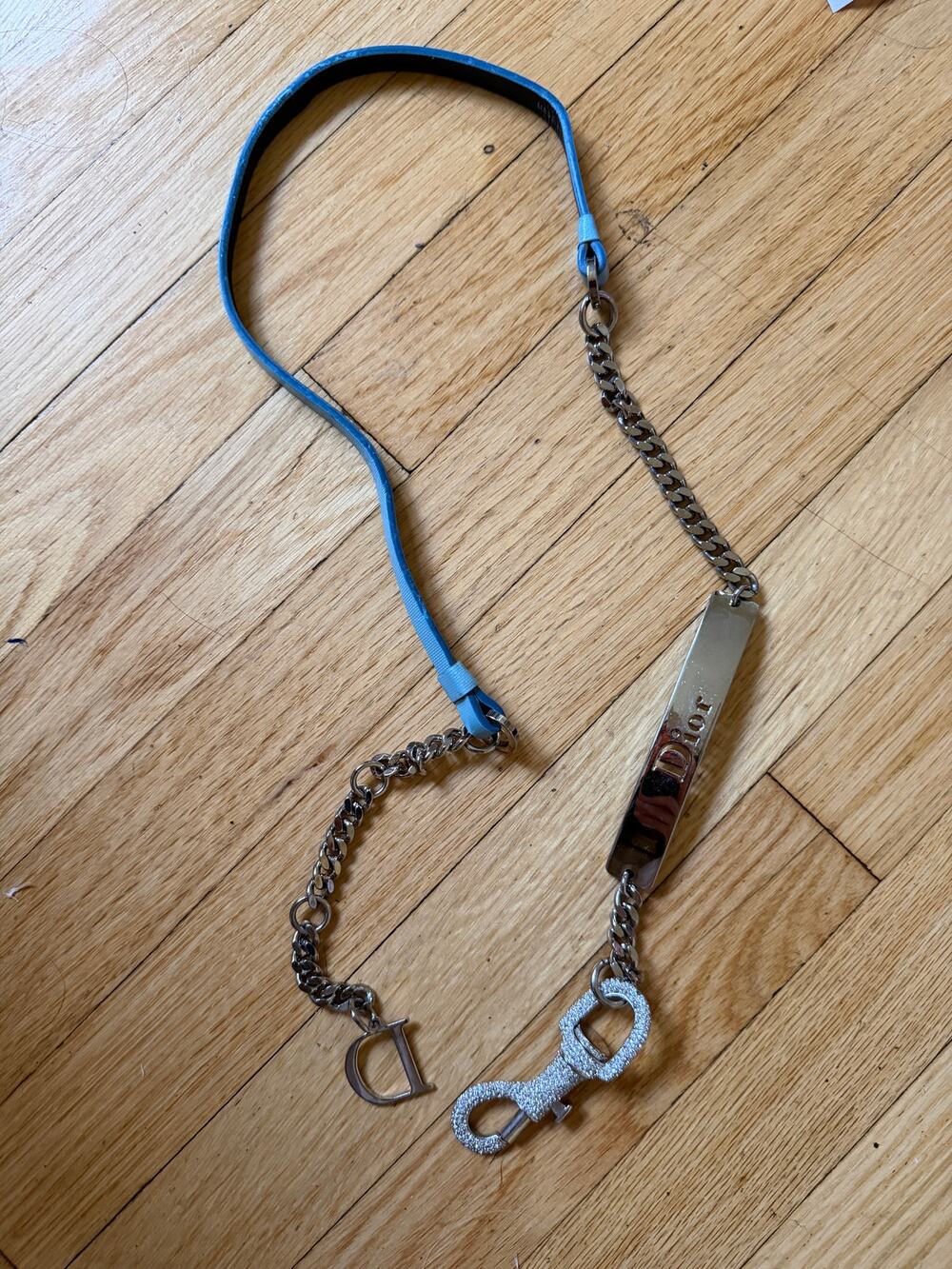 Christian Dior Vintage Galliano Hardcore Chain Belt